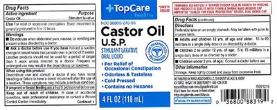 Tc Castor Oil
